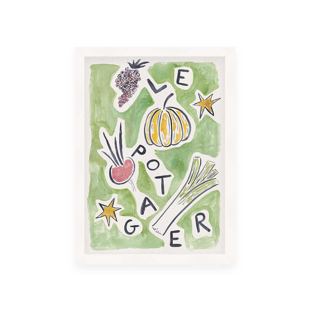 Vegetable Garden Art Print