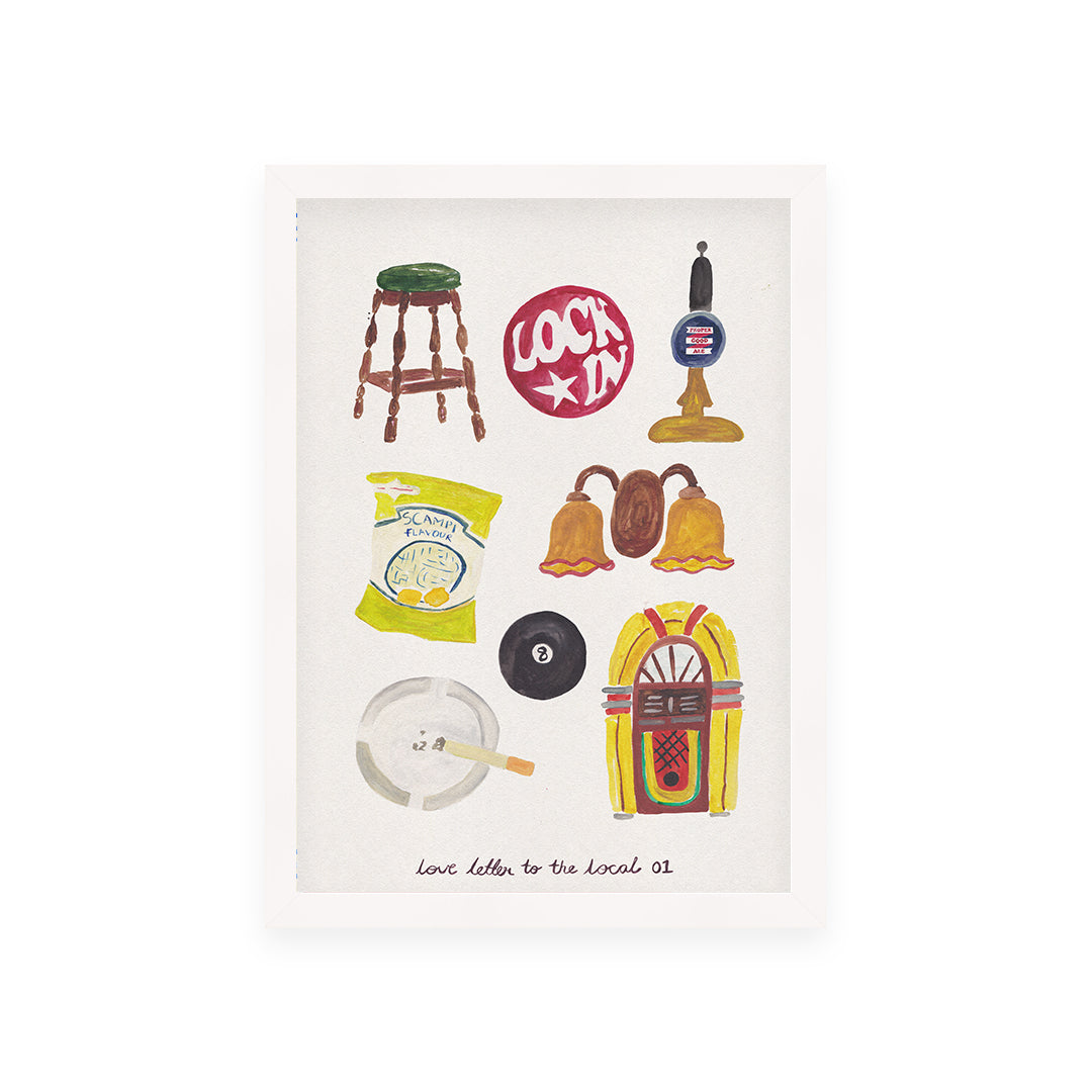 Pub Things Art Print