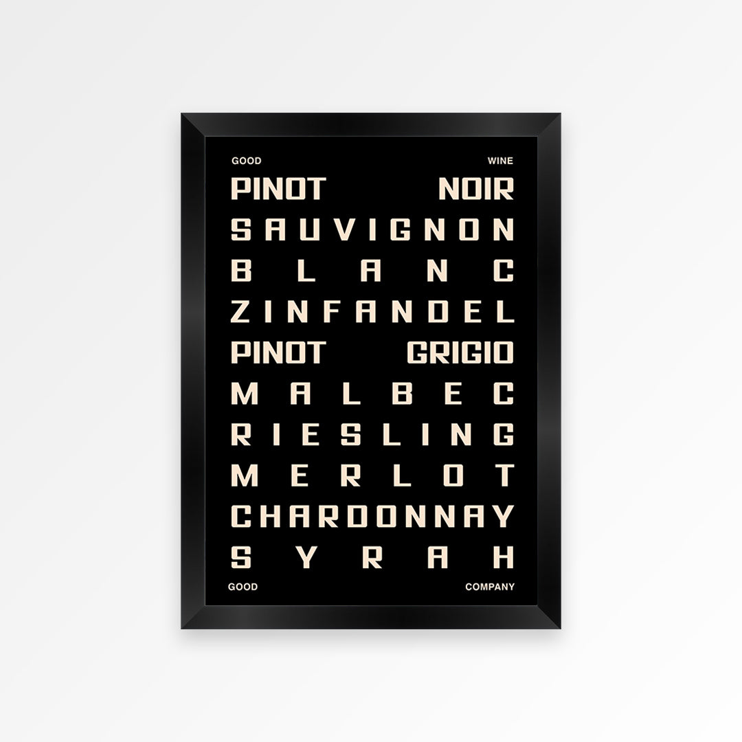 Wine Guide Print