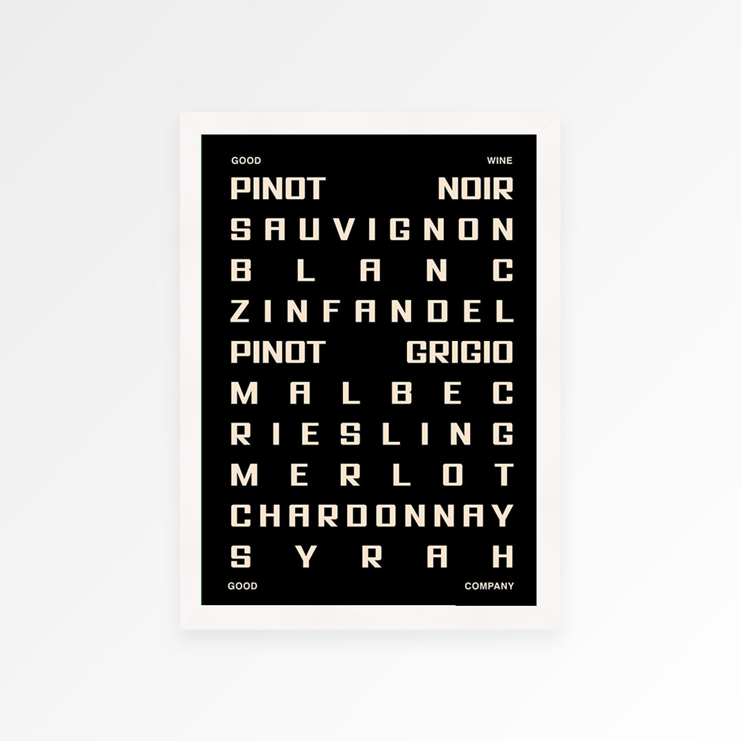 Wine Guide Print