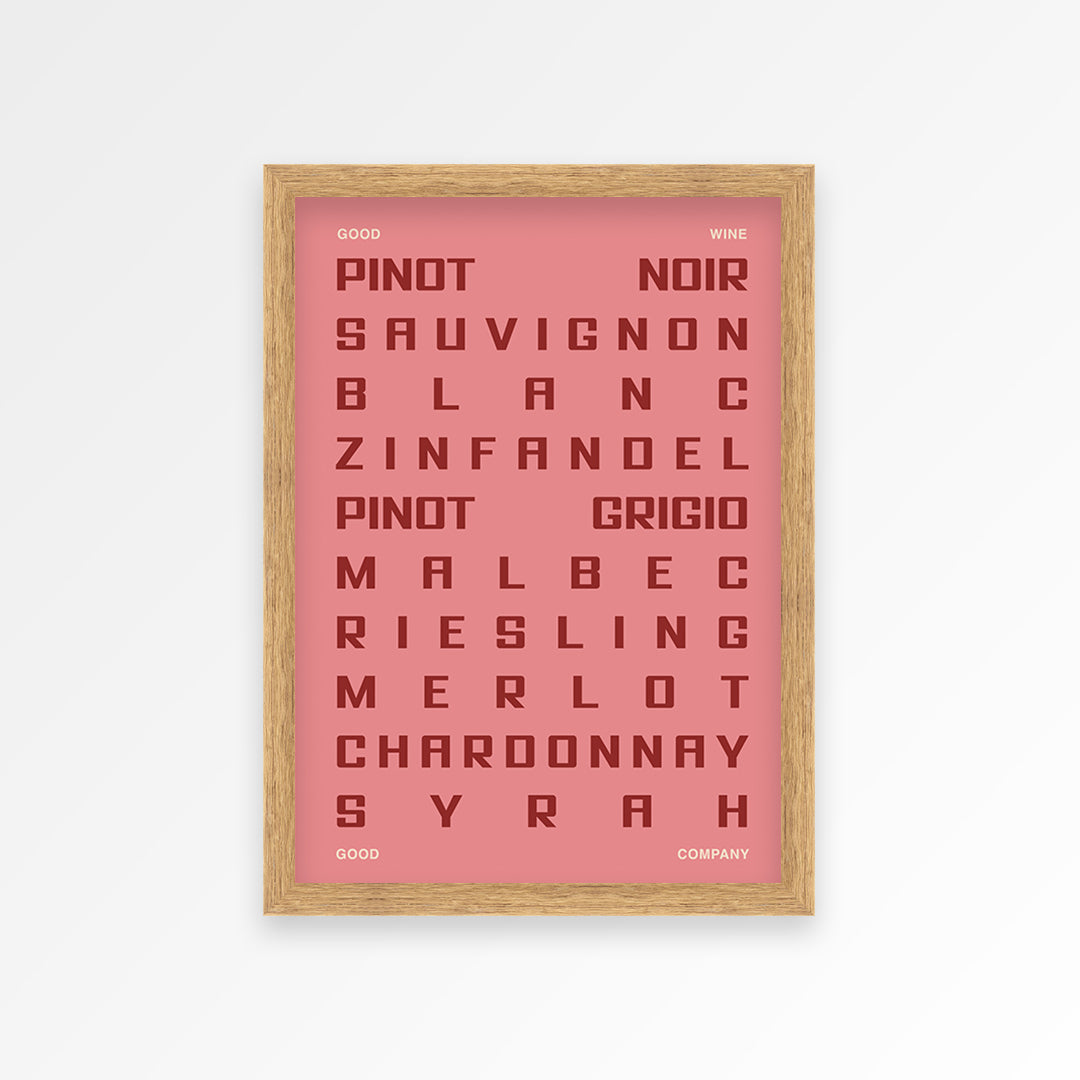 Wine Guide Print