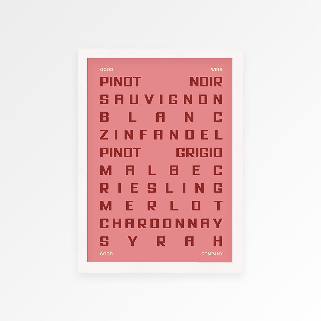 Wine Guide Print