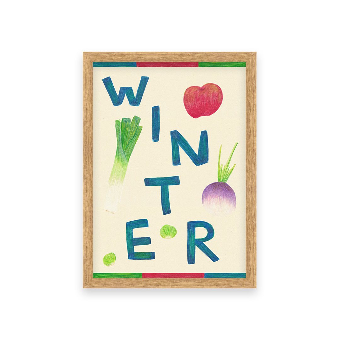 Winter Art Print
