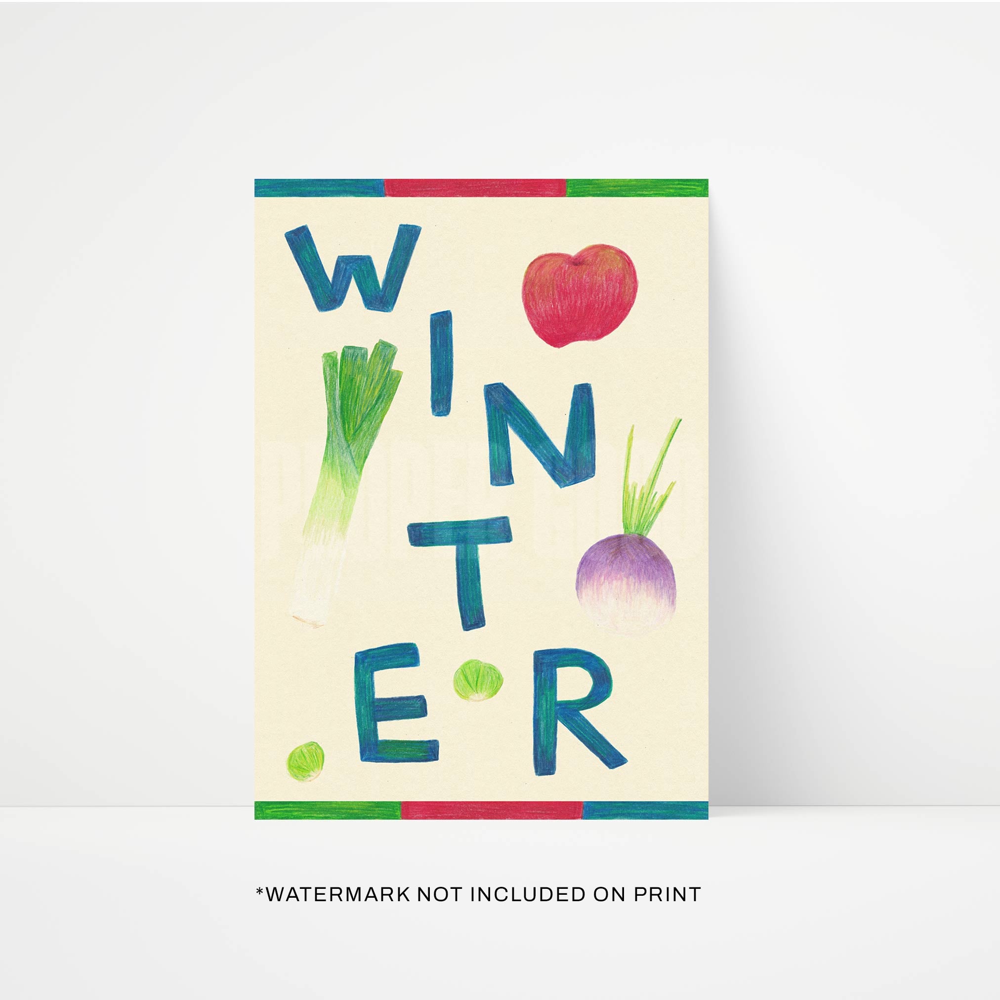 Winter Art Print