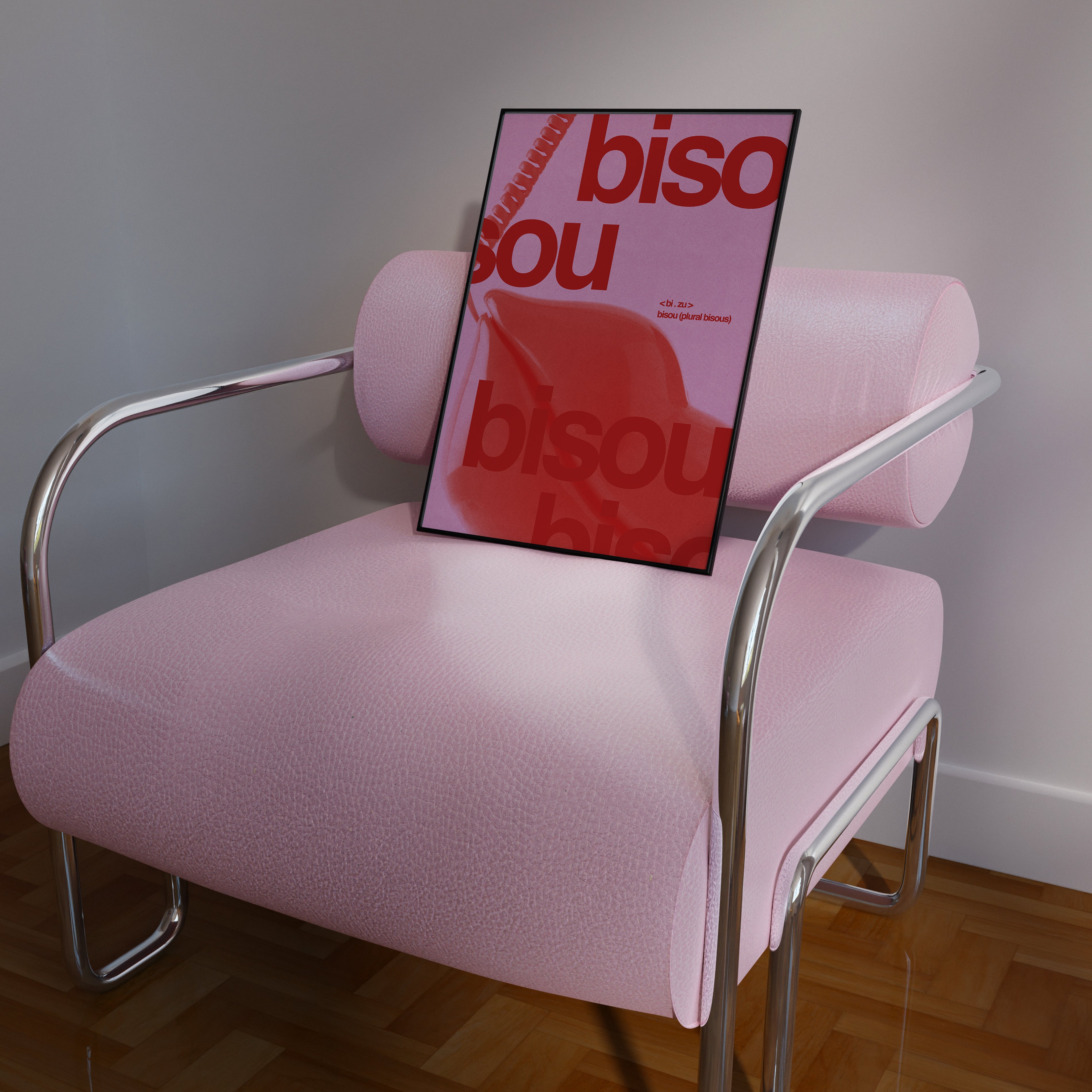 Bisou Bisou Print