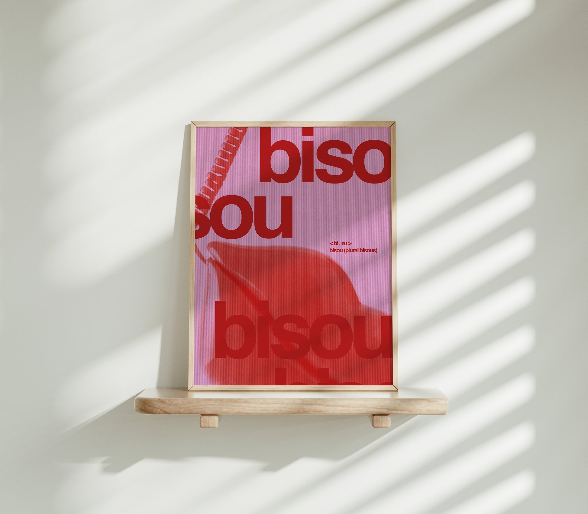 Bisou Bisou Print | STUDIO SALE