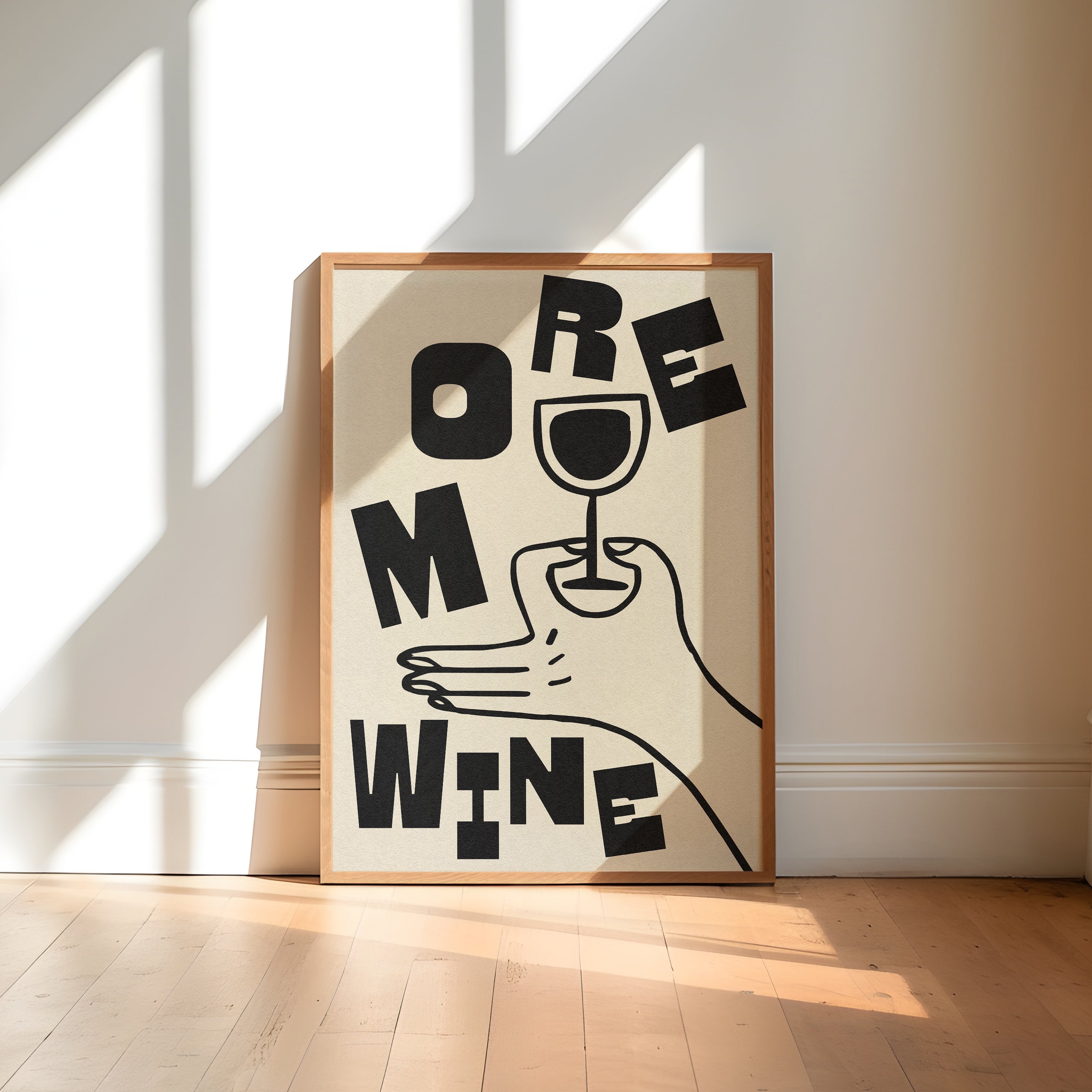 More Wine Print | STUDIO SALE