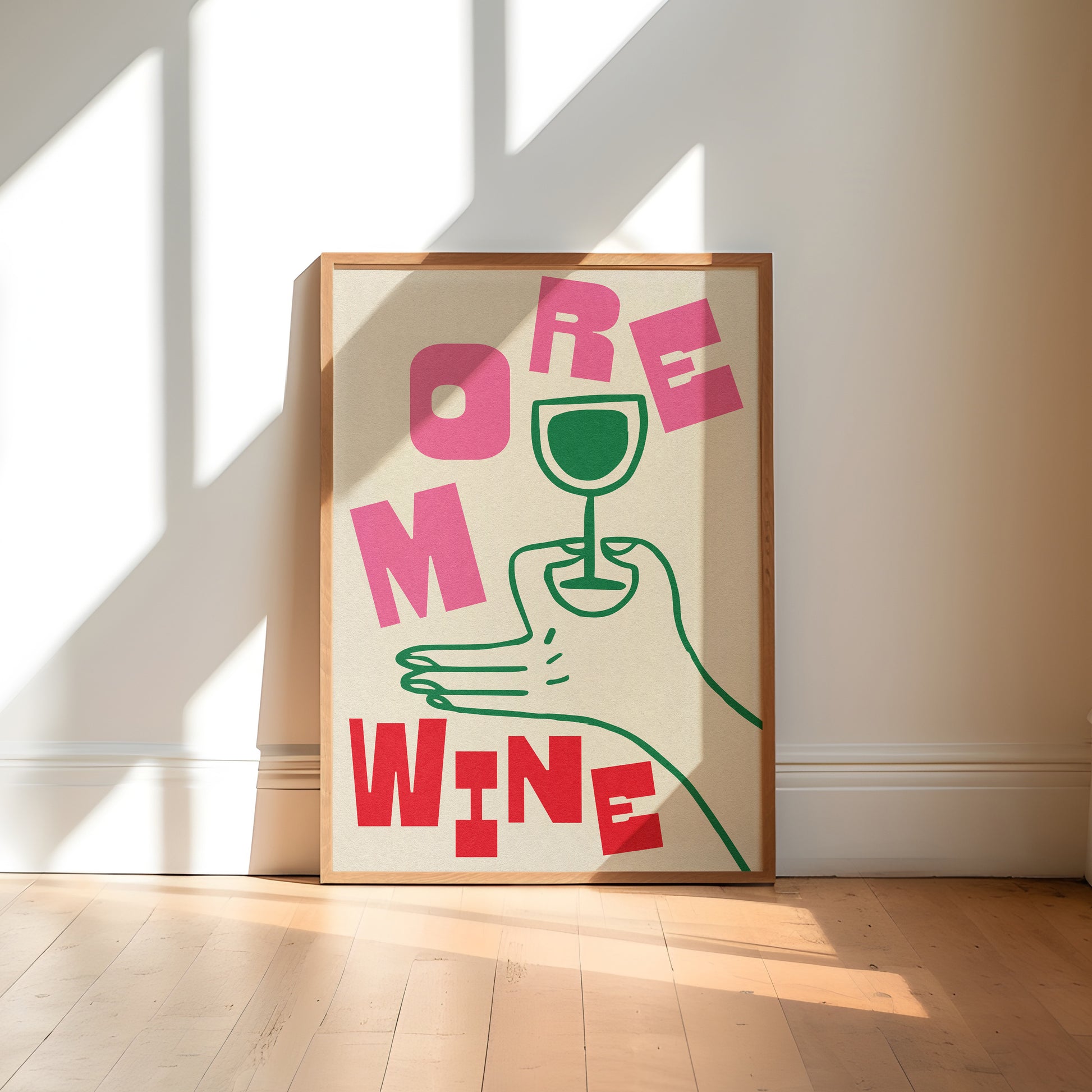 More Wine Print | STUDIO SALE