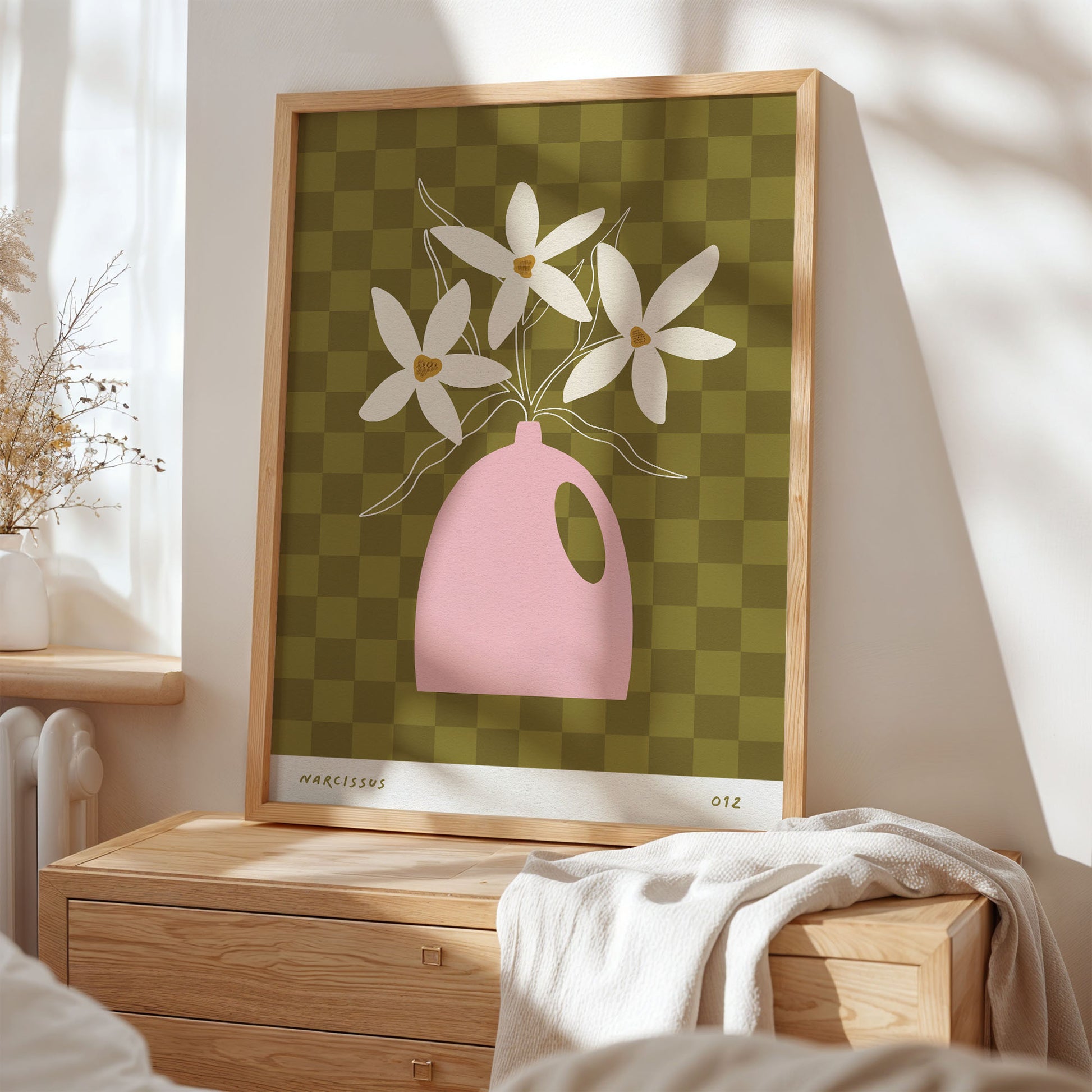 Narcissus December Birth Flower Print | STUDIO SALE