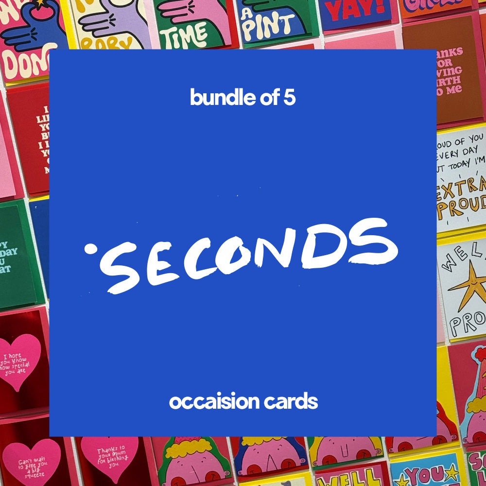 5 MYSTERY CHRISTMAS CARDS | SECONDS