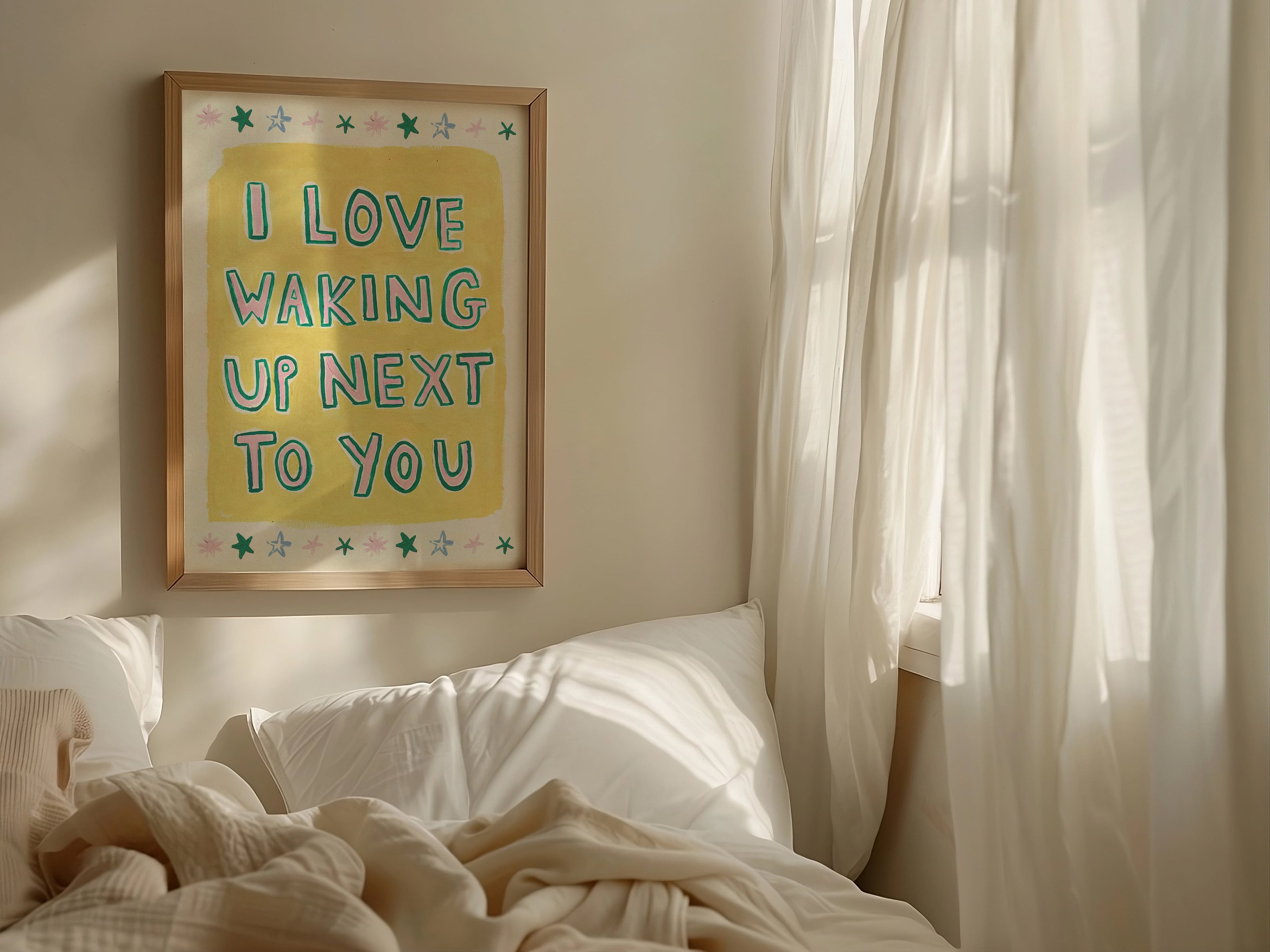 Waking Up Next to You Print