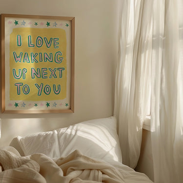 Waking Up Next to You Print