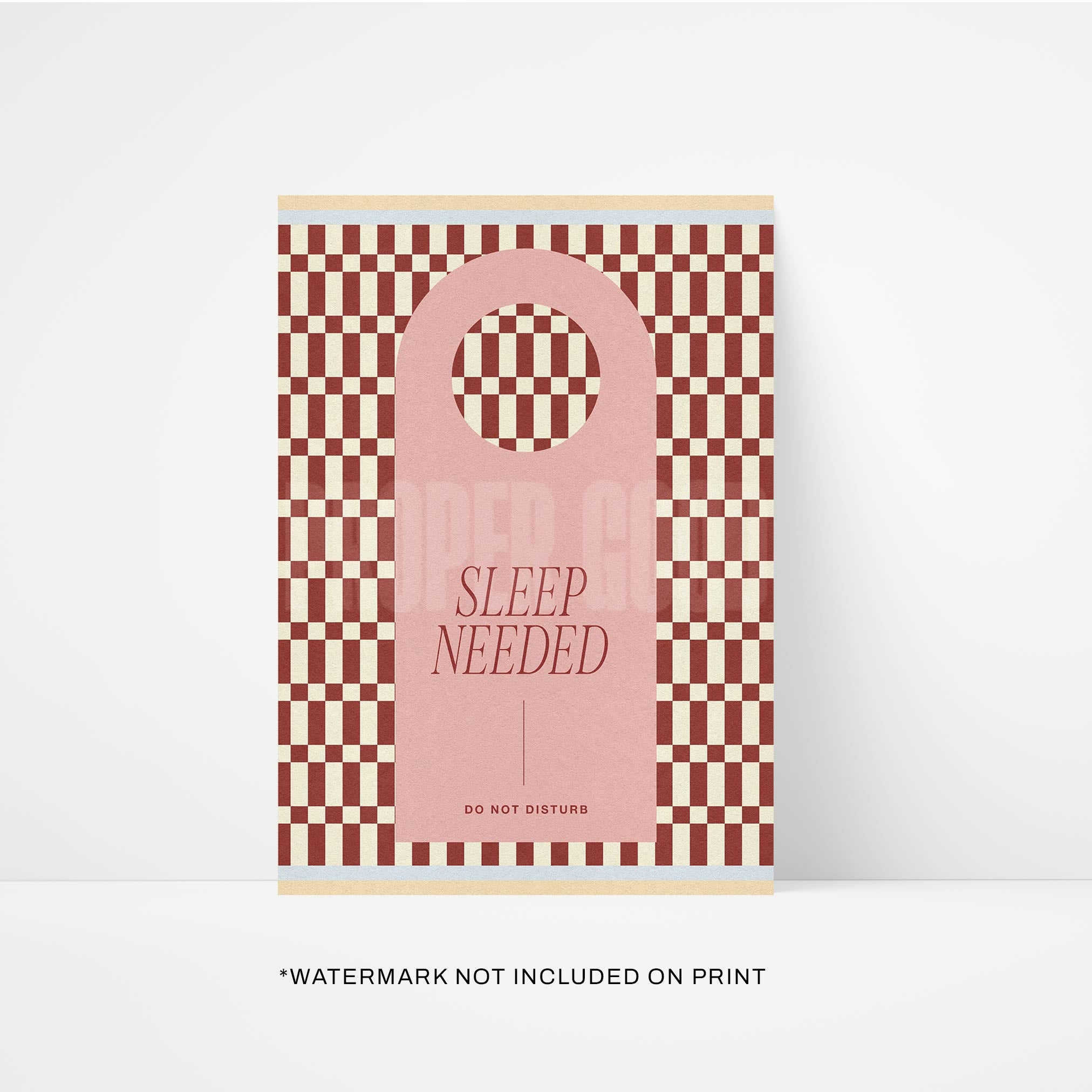 Sleep Needed Print