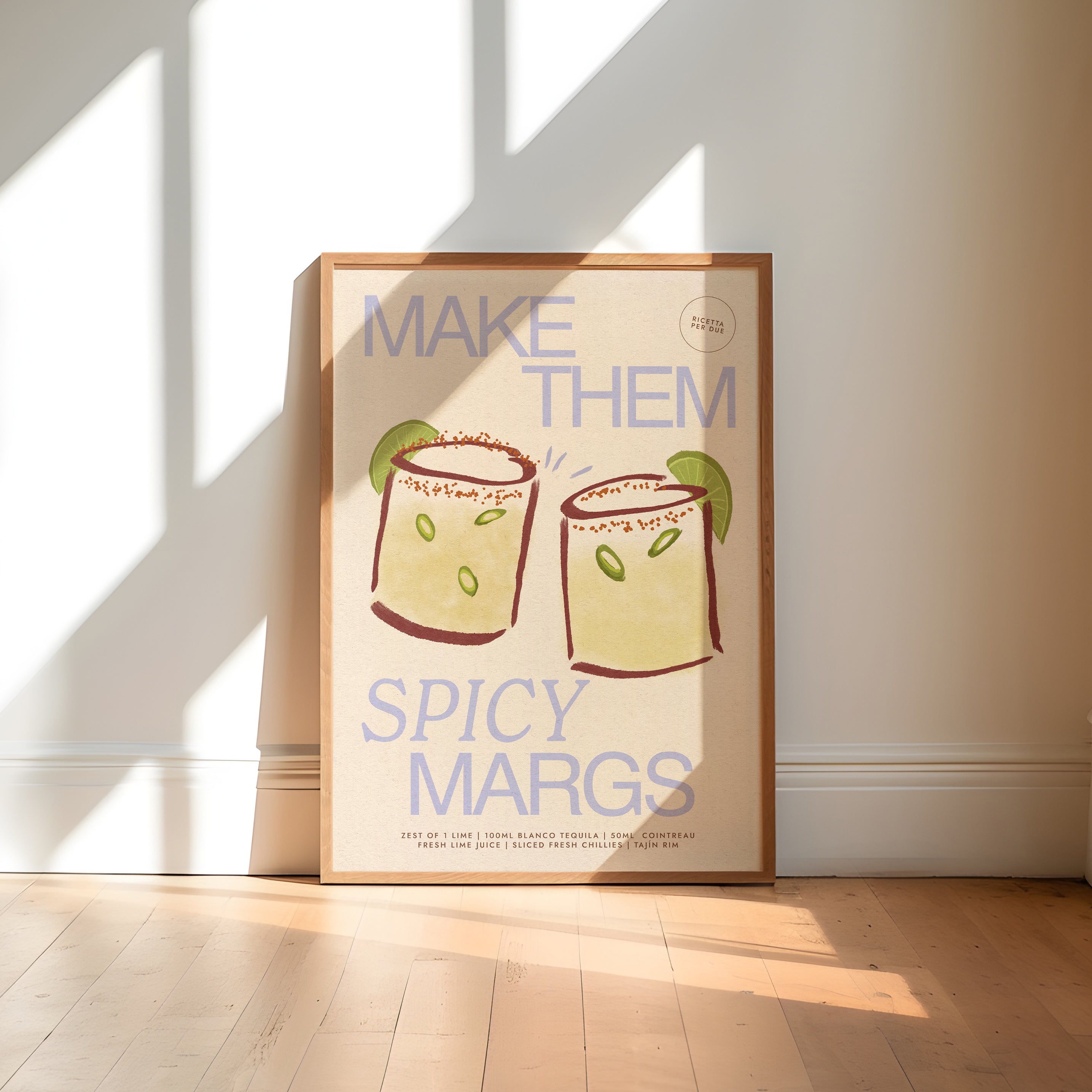 Spicy Margs Print | STUDIO SALE