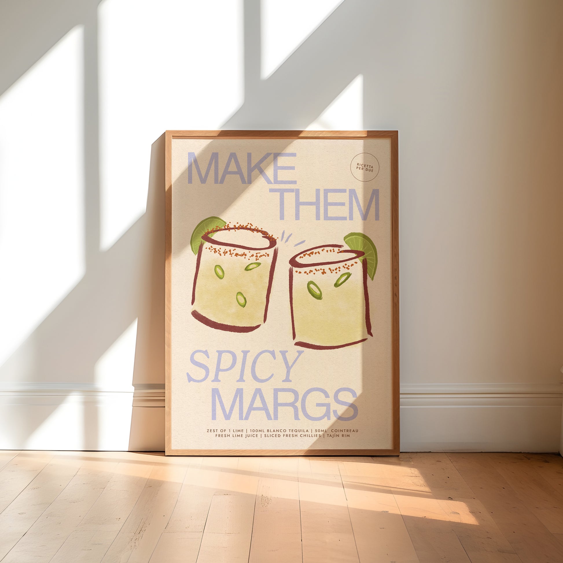 Spicy Margs Print | STUDIO SALE
