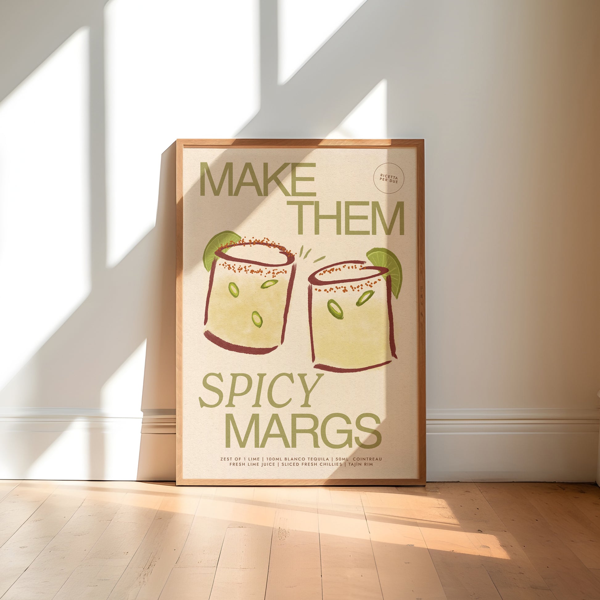 Spicy Margs Print | STUDIO SALE