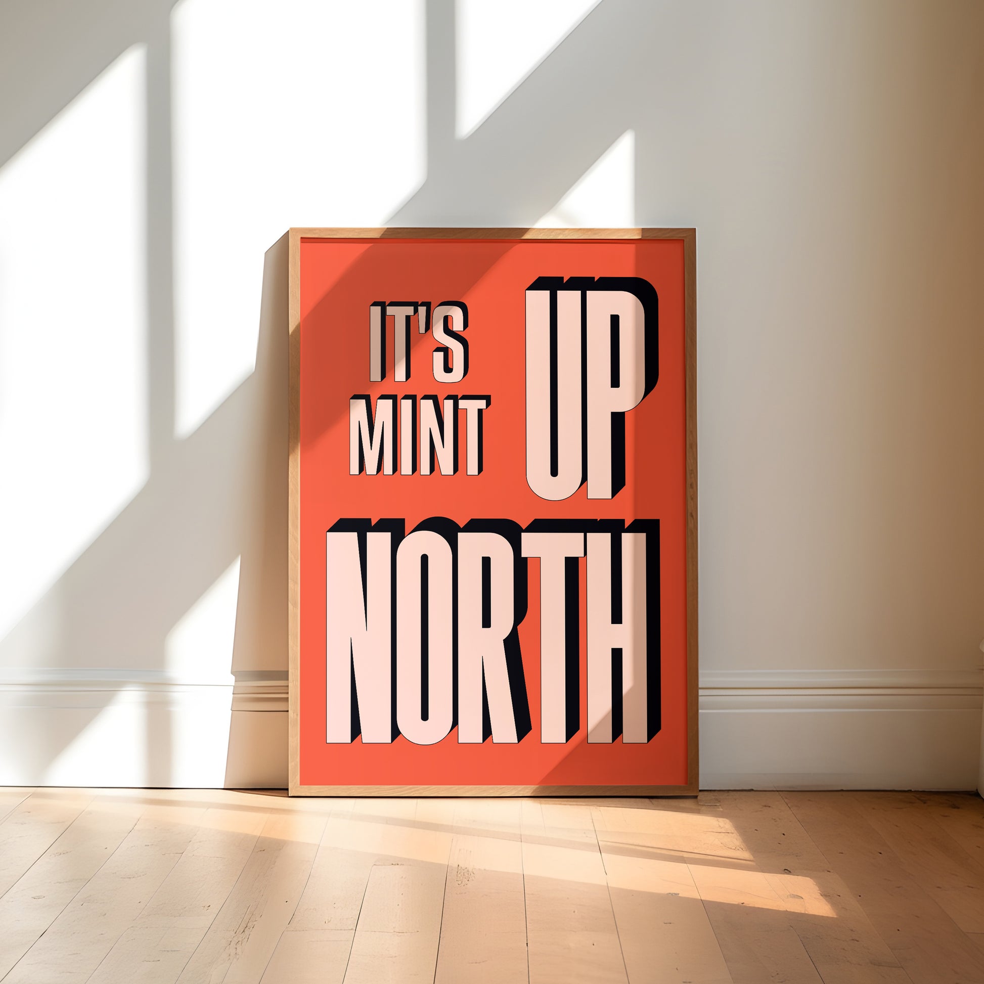 It's Mint Up North Print | STUDIO SALE