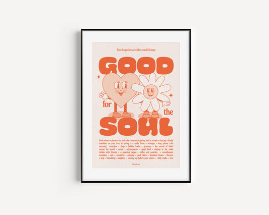 ★ A4 SAMPLE ★ Good For The Soul Print