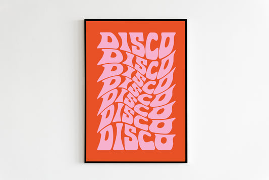 ★ A4 SAMPLE ★ Disco print