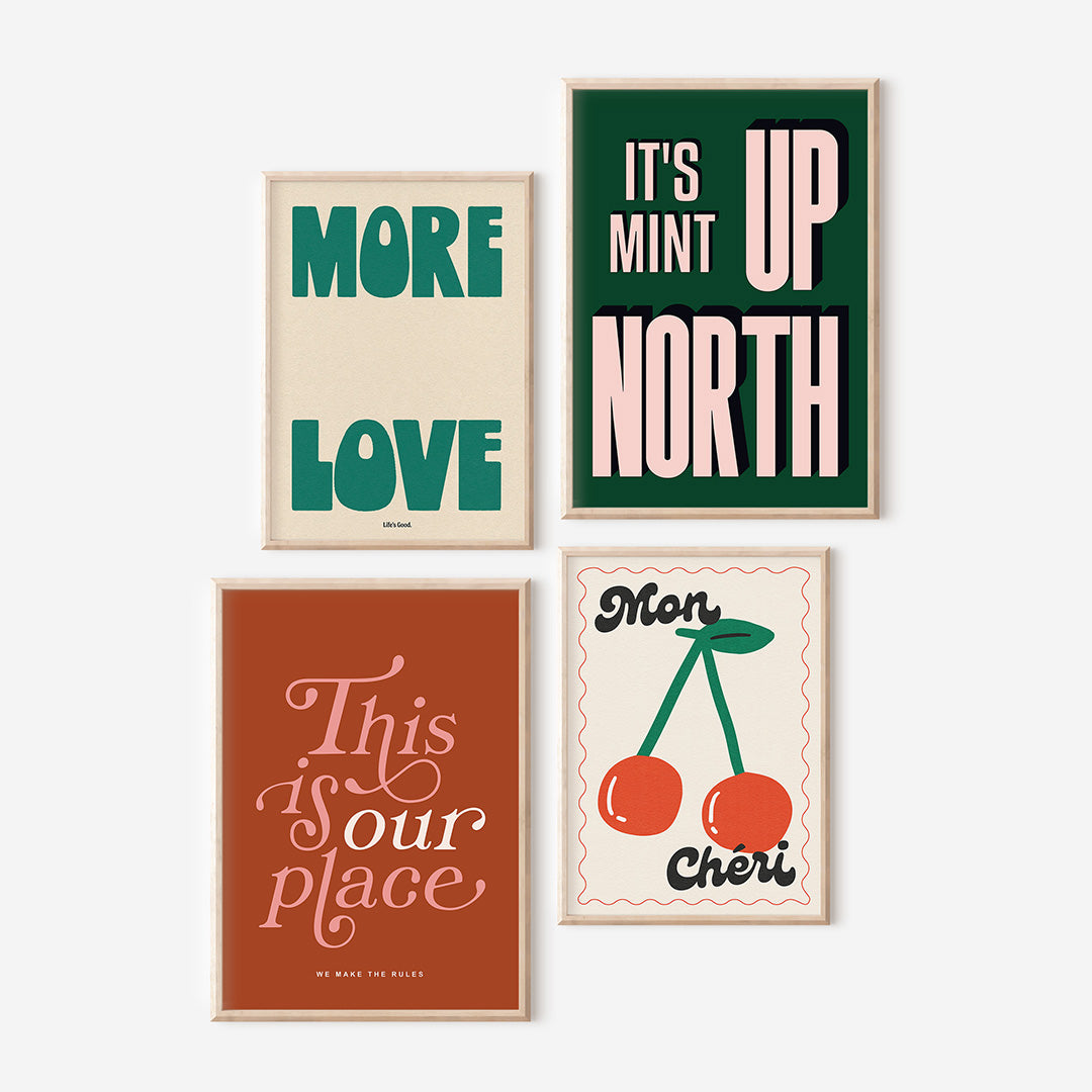 Any 2 A4 and 2 A5 Giclée Prints