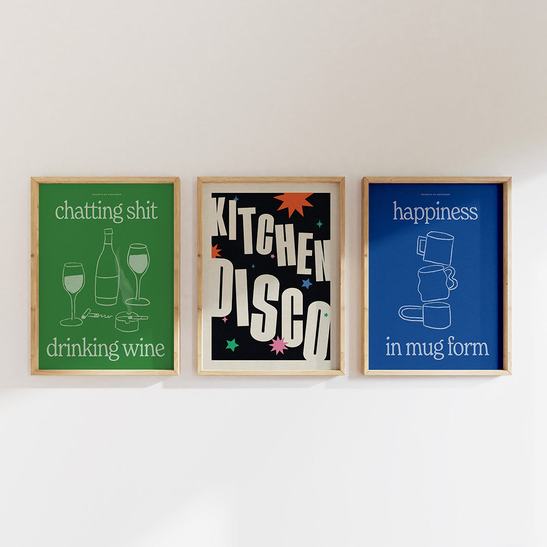 Any 3 A4 Giclée Prints