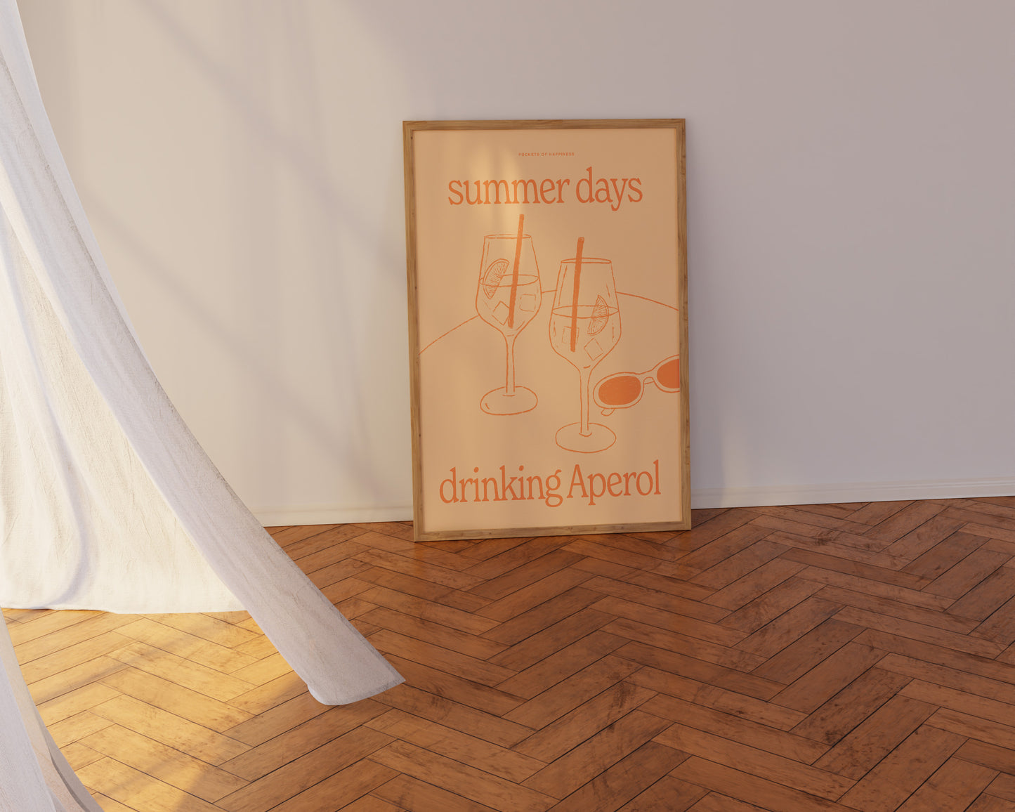Summer Days Drinking Aperol Print