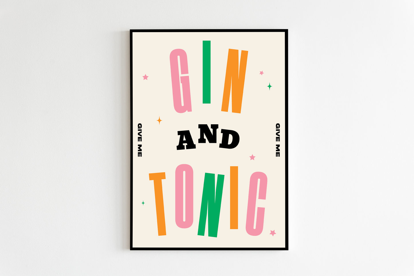★ A4 SAMPLE ★ Gin & Tonic Print