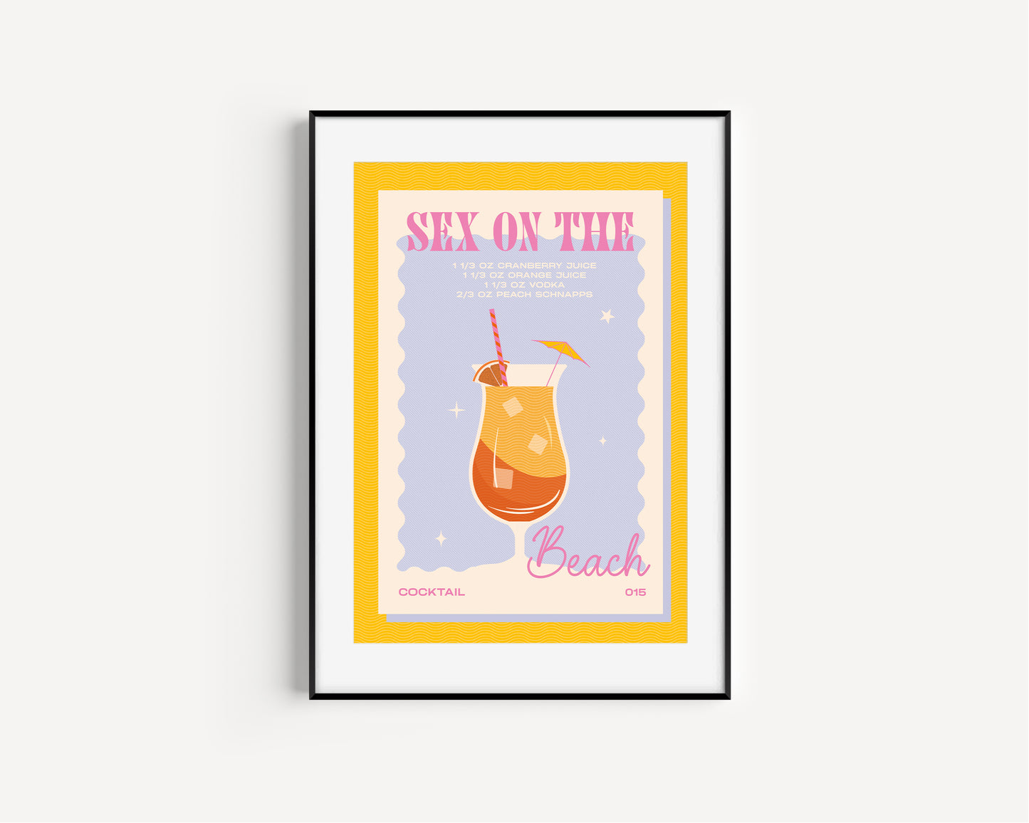 ★ A4 SAMPLE ★ Sex On The Beach Print