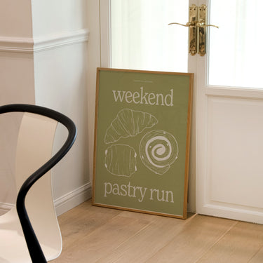 Weekend Pastry Run Print