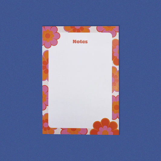 A5 FLORAL NOTEPAD