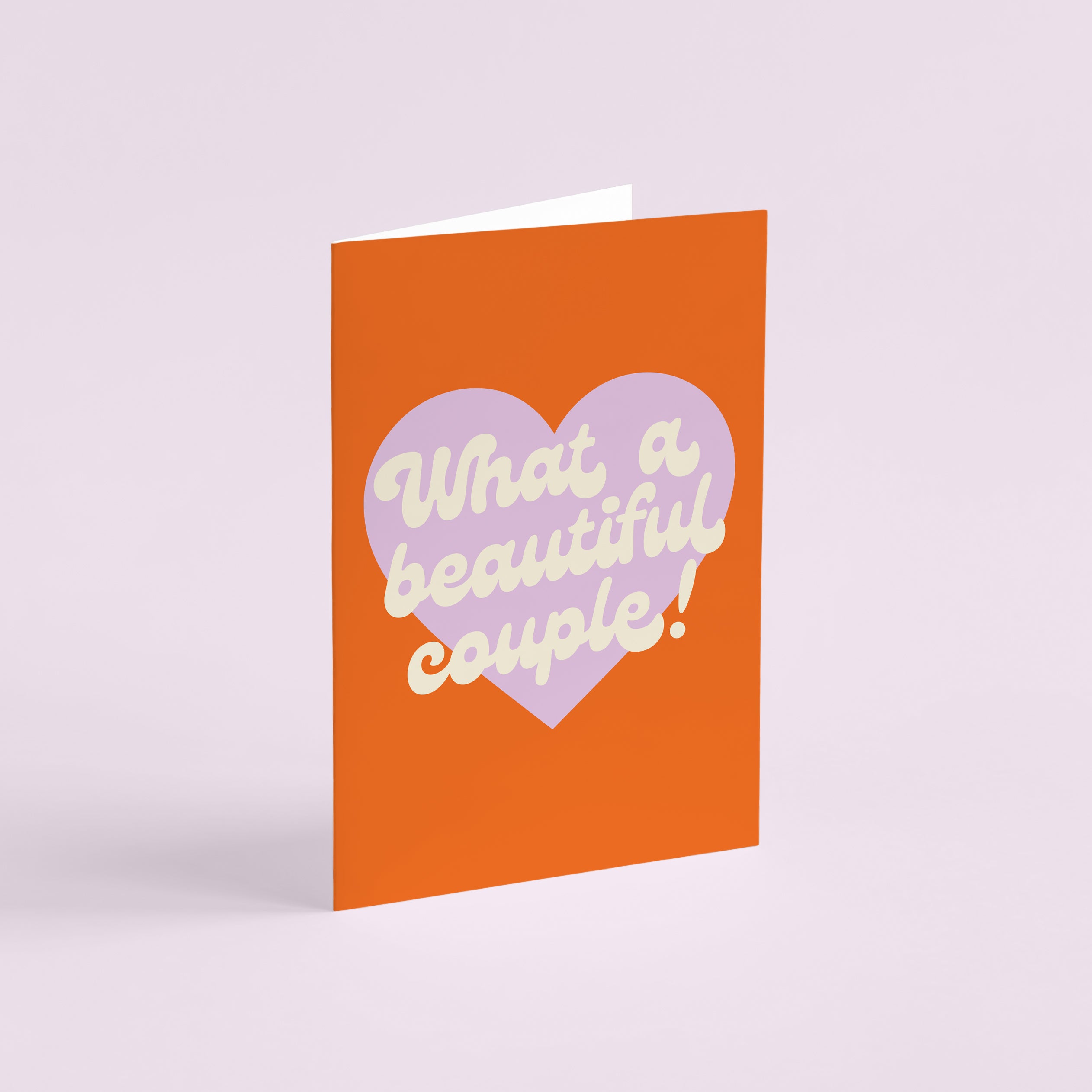 Beautiful Couple Wedding Card