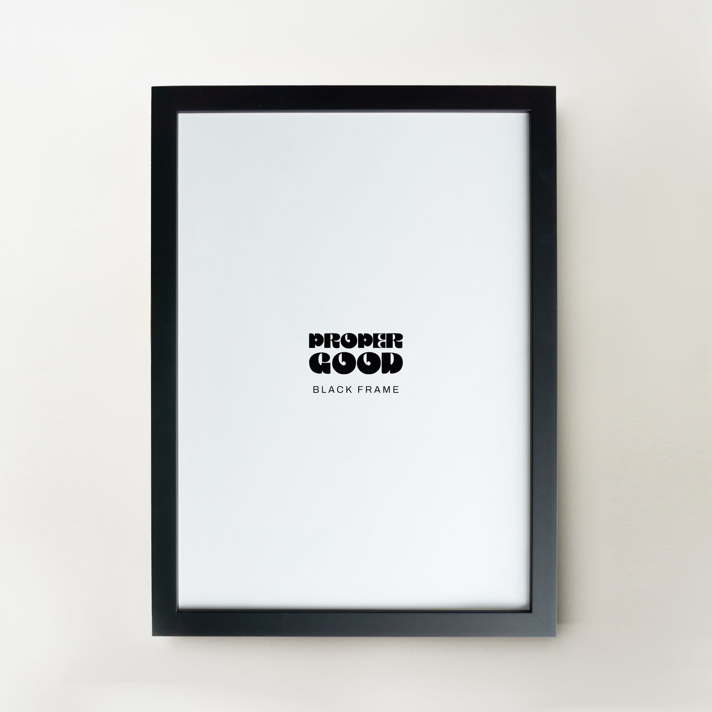BLACK WOODEN FRAME