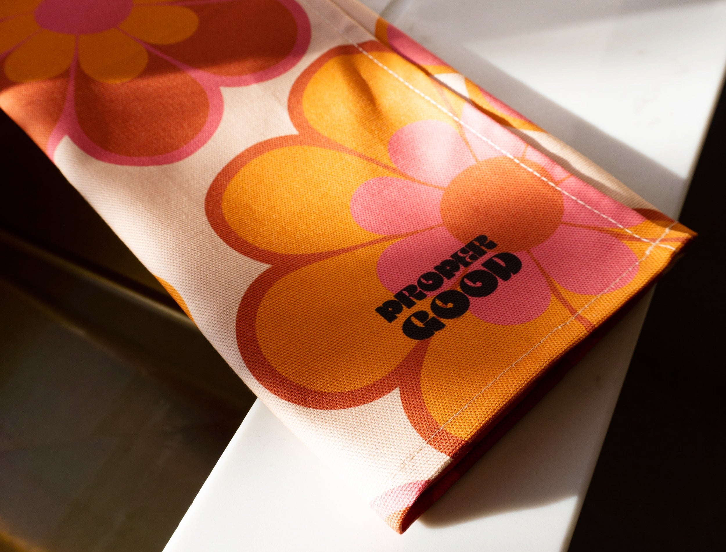 Floral Tea Towel