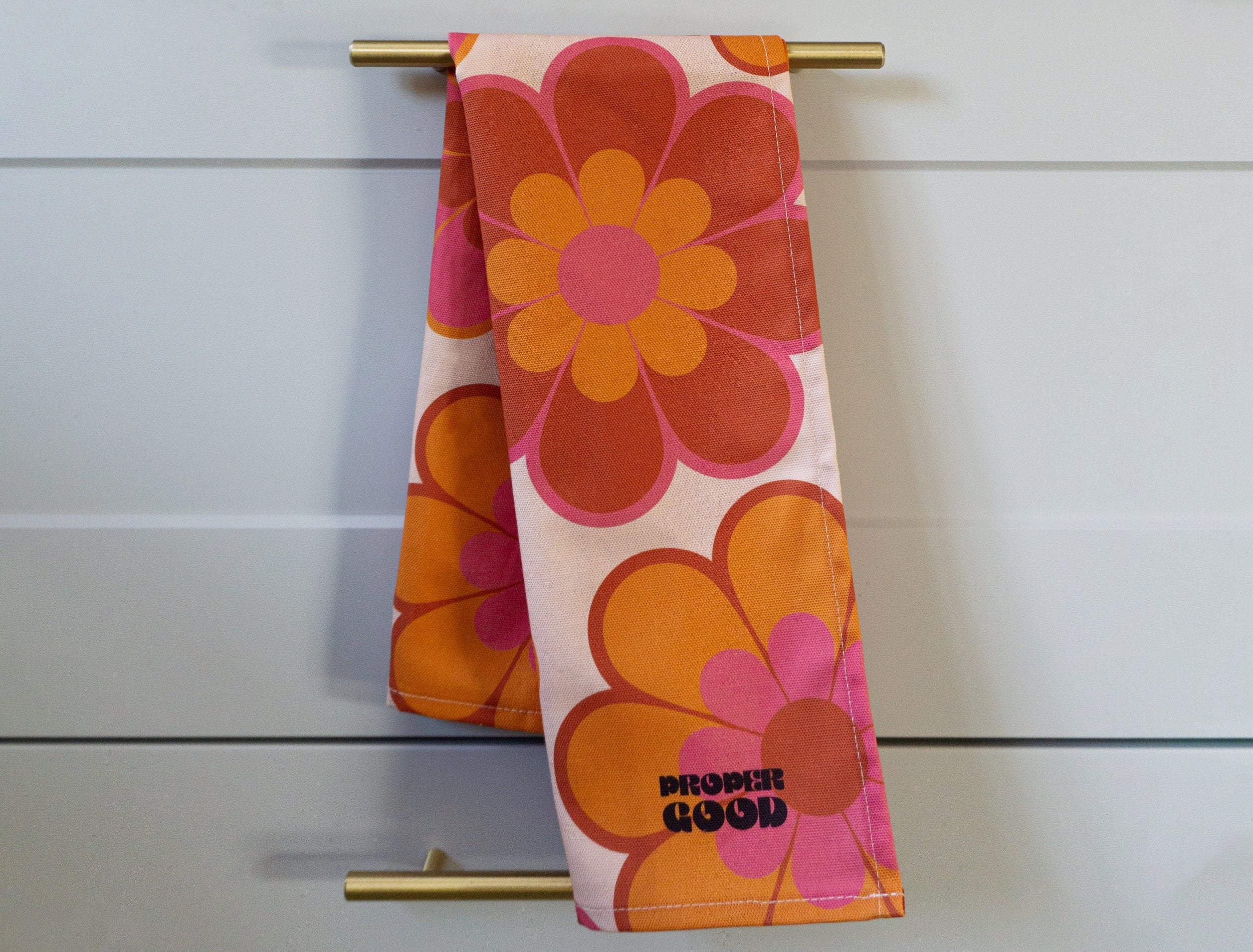 Floral Tea Towel