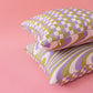 ★ COVER ONLY ★ Lime & Lilac Cushion