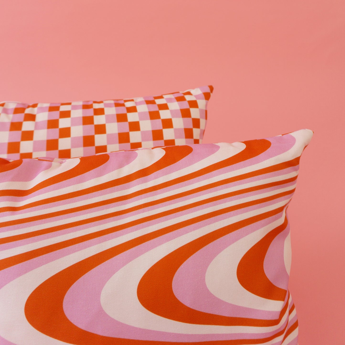 Pink & Orange Cushion