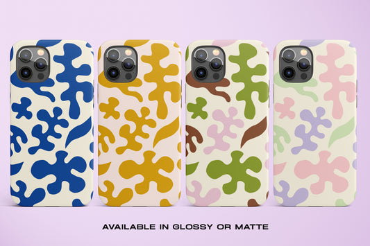 Abstract Matisse Inspired Snap Phone Case