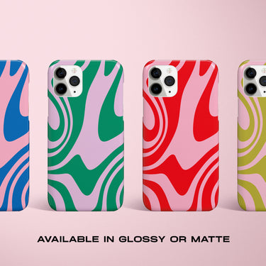Groovy Marble Snap Phone Case