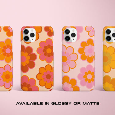 Retro Florals Snap Phone Case