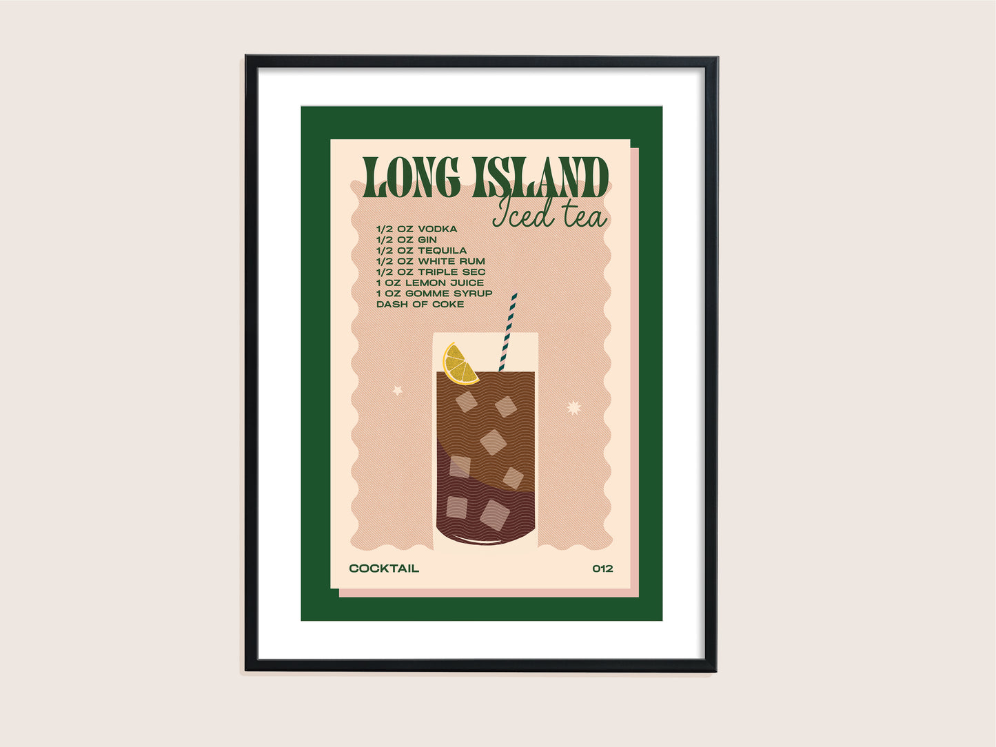 ★ A4 SAMPLE ★ Long Island Print