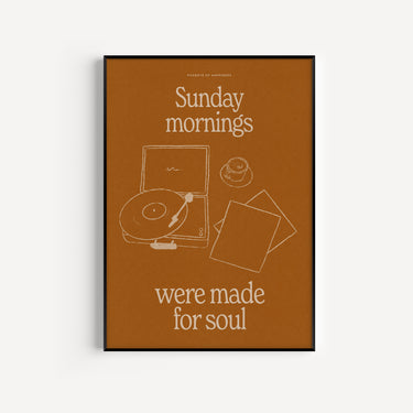 Sunday Mornings Print