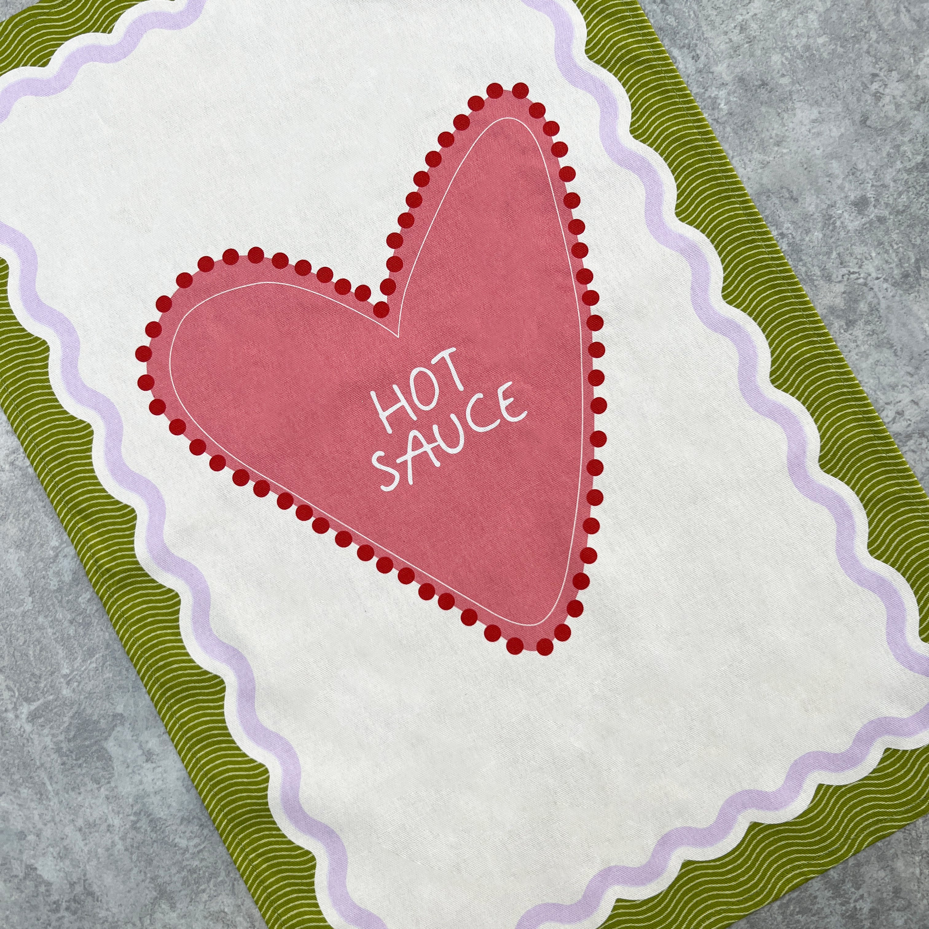 Hot Sauce Tea Towel