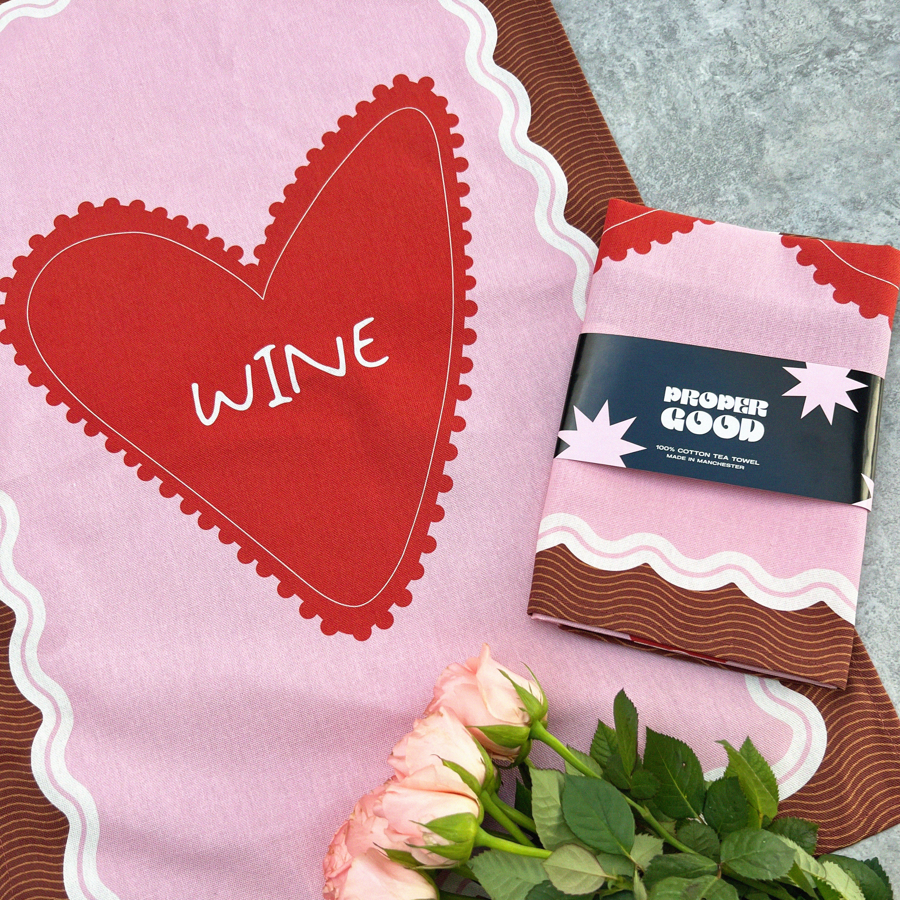 Wine Tea Towel