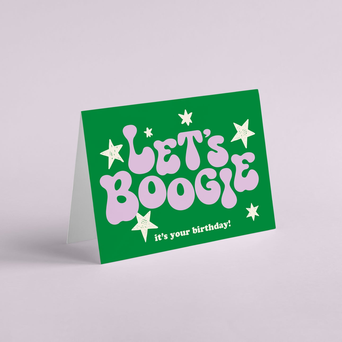 Let's Boogie Card