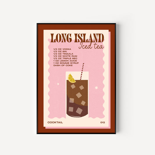 Long Island Iced Tea Print