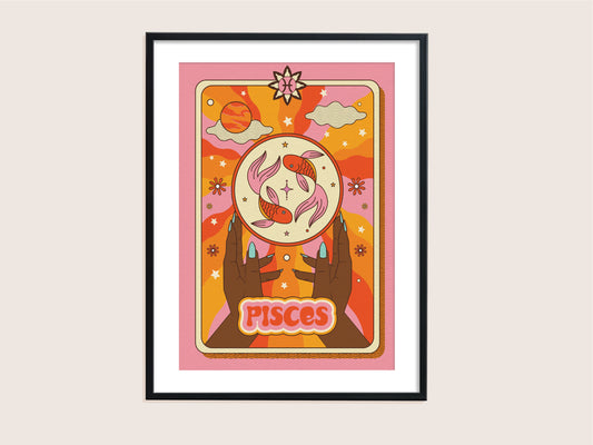 ★ A4 SAMPLE ★ Pisces Print