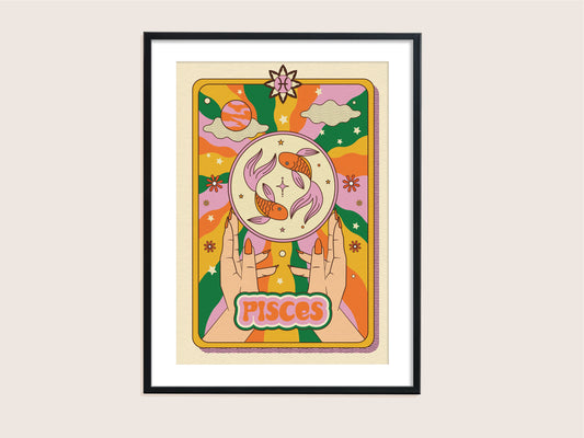★ A4 SAMPLE ★ Pisces Print