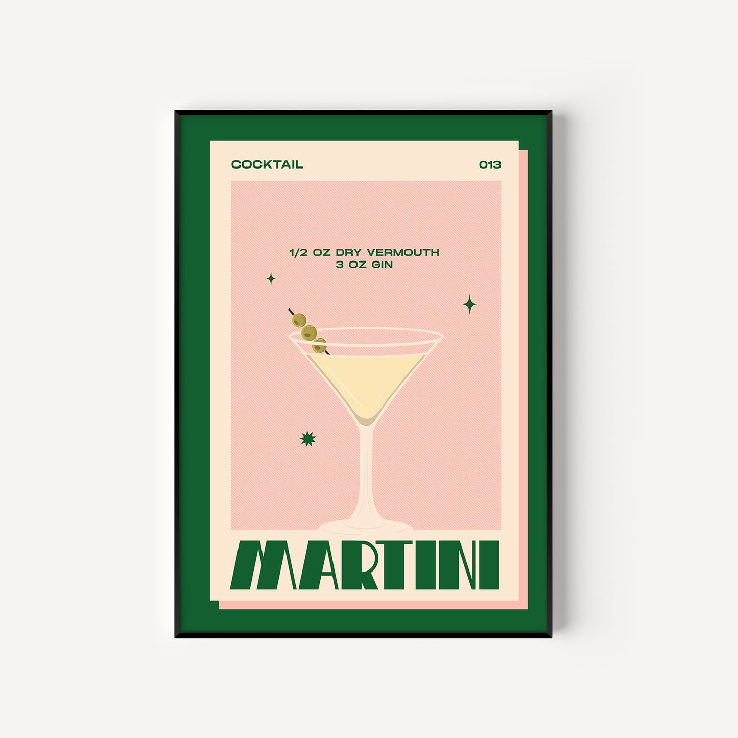 Martini Print