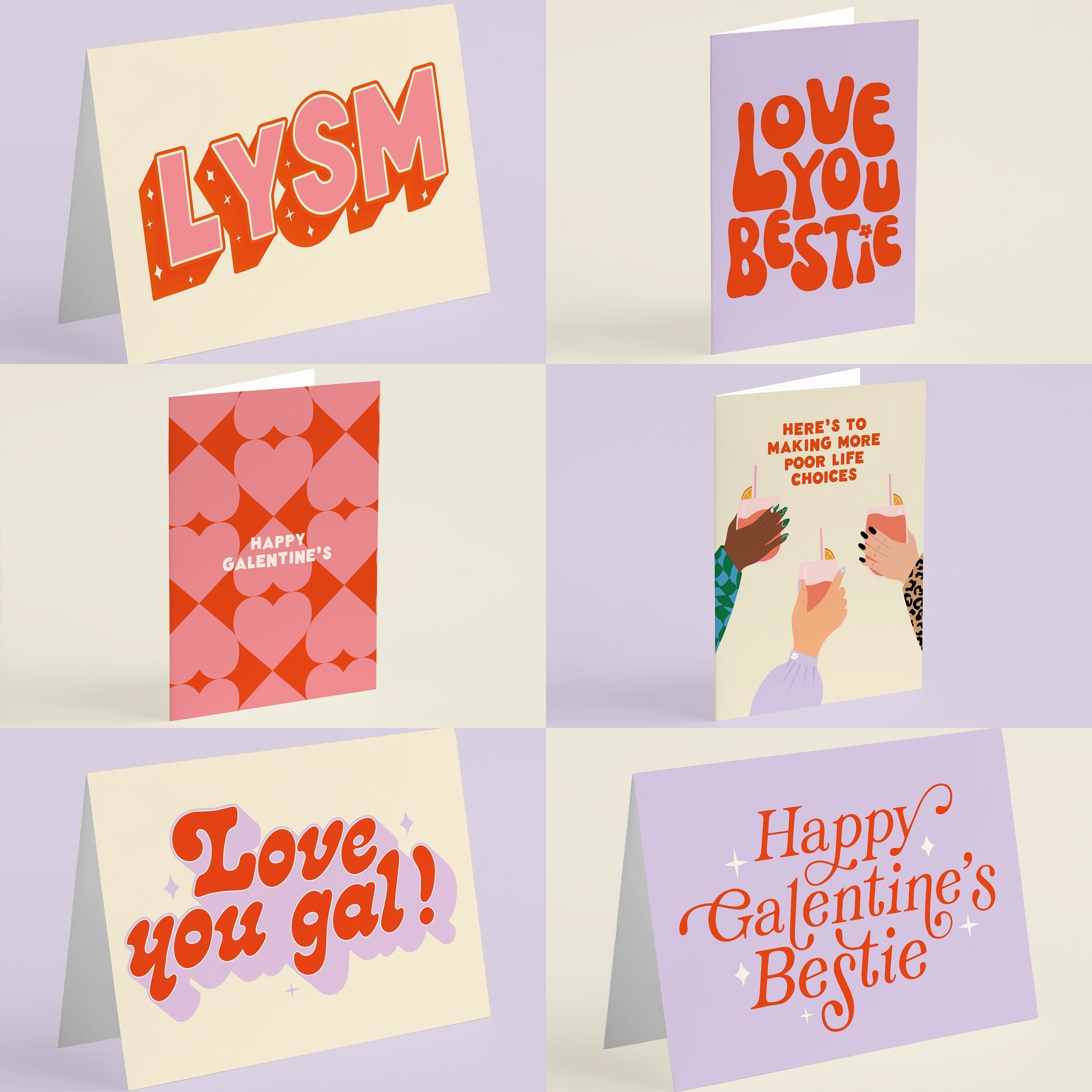 Happy Galentine's Day Card