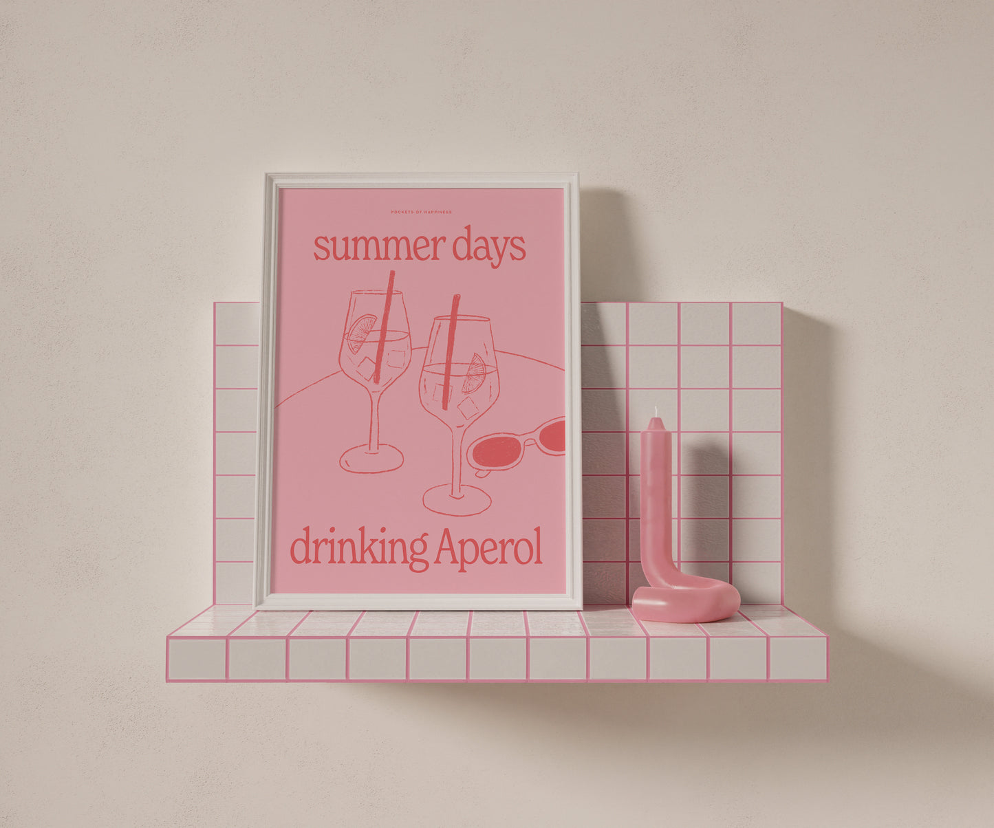 Summer Days Drinking Aperol Print
